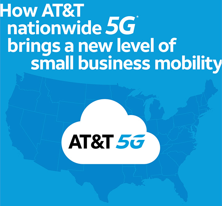 How AT&T nationwide 5G brings a new level of small business mobility