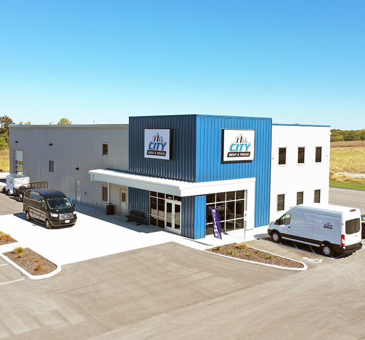 City Rent a Truck office building